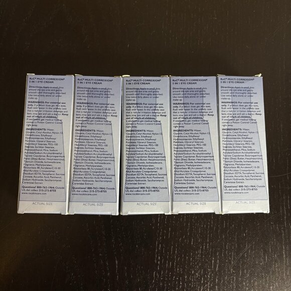 ROC Multi Correxion 5 in 1 Eye Cream, Lot of 5, 0.5 fl oz (15mL) - Picture 5 of 7